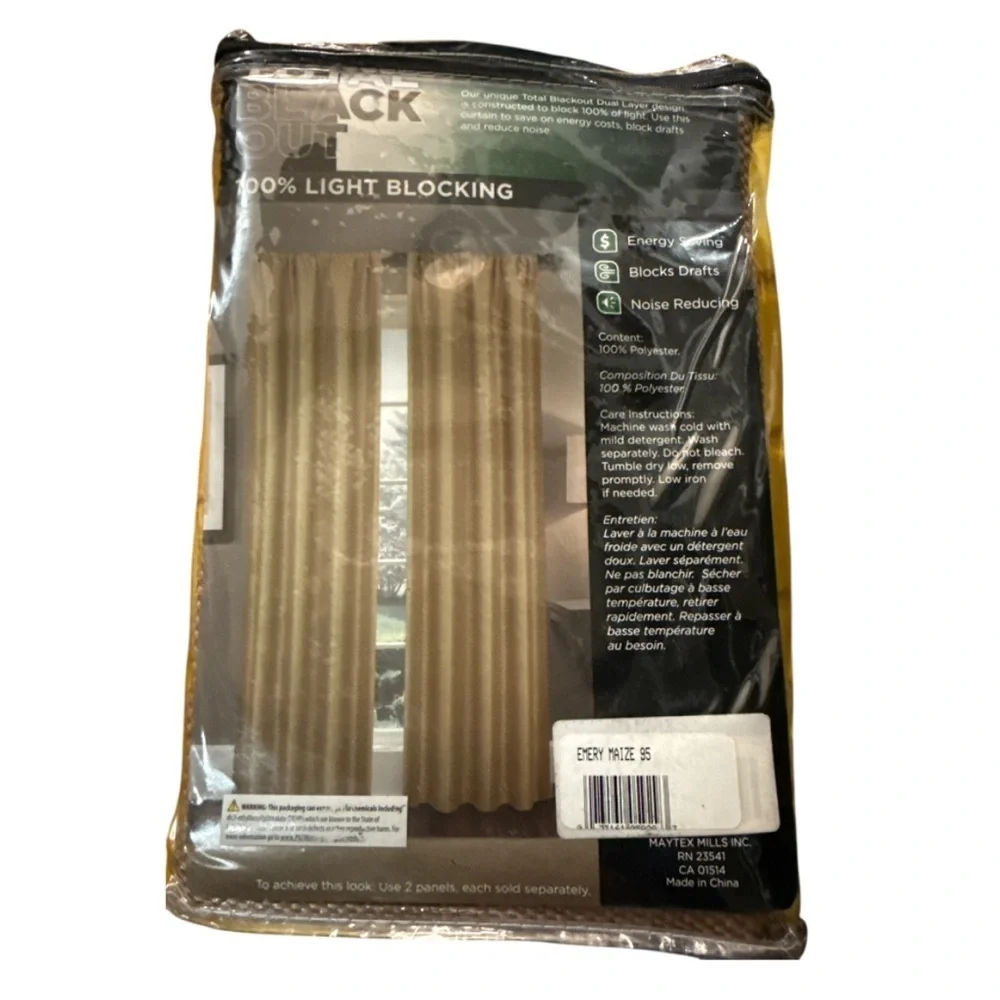 Tan Curtain Panel 95